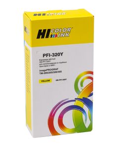 Картридж Canon PFI-320 струйный совместимый HB Yellow