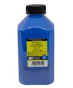 Тонер Hi-Color для HP CLJ CP3525/3530/4025 голубой 140 г банка