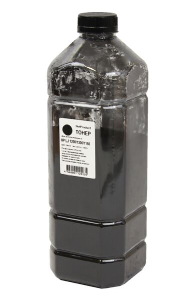 Тонер NetProduct для HP LJ 1200/1300/1150 чёрный 1 кг канистра