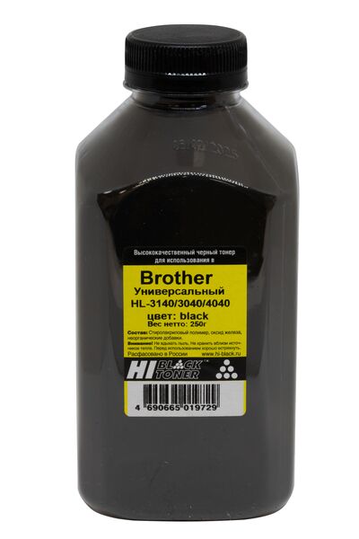 Тонер Hi-Black универсальный для Brother HL-3140/3040/4040 чёрный 250 г банка