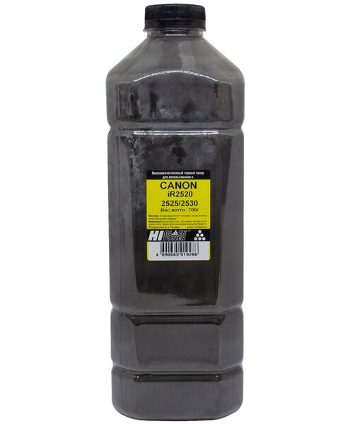 Тонер Hi-Black для Canon iR 2520/2525/2530 чёрный 700 г канистра