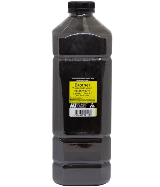 Тонер Hi-Black универсальный для Brother HL-2130/2240/L2300d чёрный 500 г канистра