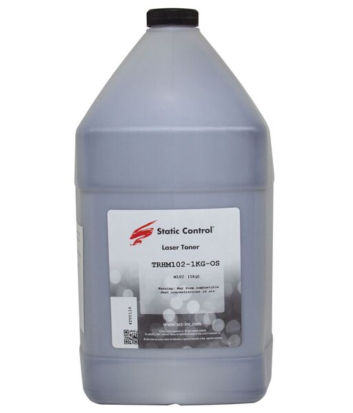 Тонер Static Control для HP LJ PM104/132 чёрный 1 кг флакон