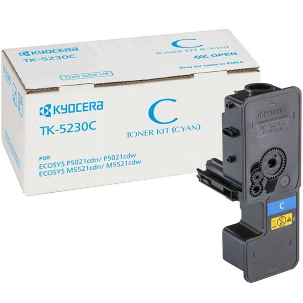 Тонер-картридж Kyocera-Mita TK-5230C лазерный оригинальный