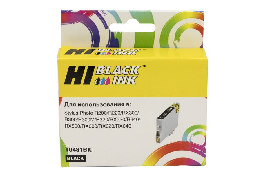 Картридж Epson T0481BK струйный совместимый HB