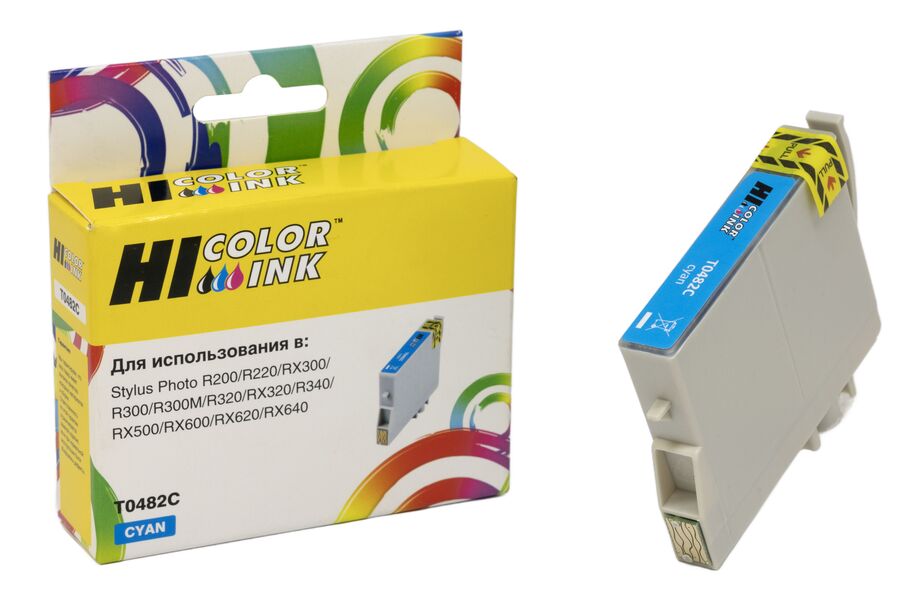 Картридж Epson T0482C струйный совместимый HB