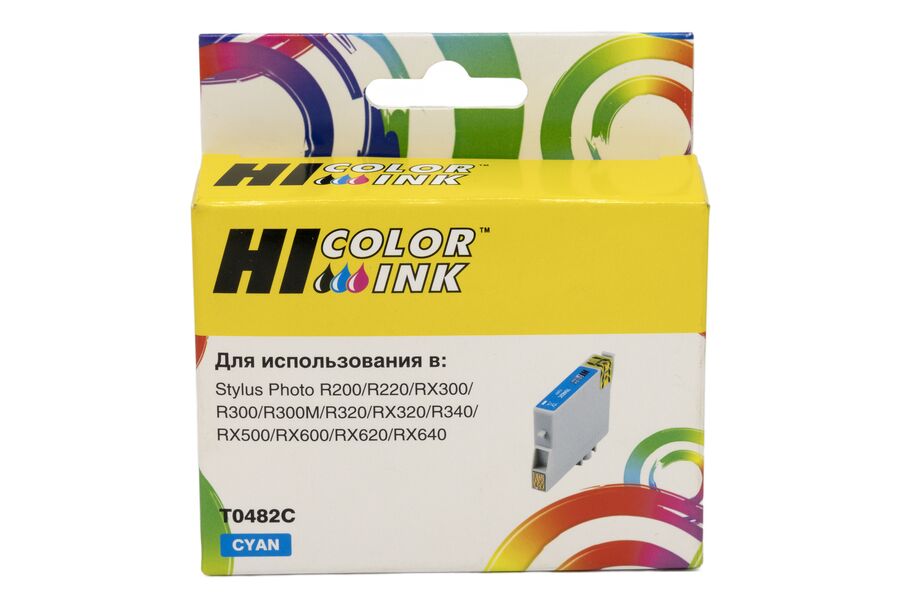 Картридж Epson T0482C струйный совместимый HB