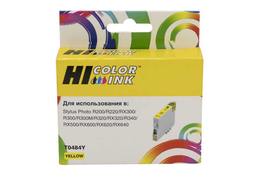 Картридж Epson T0484Y струйный совместимый HB