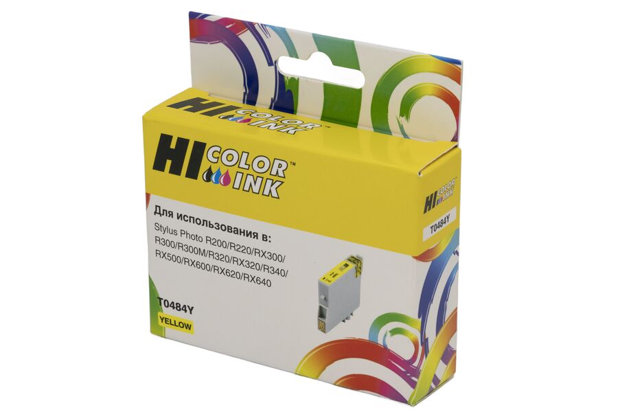 Картридж Epson T0484Y струйный совместимый HB