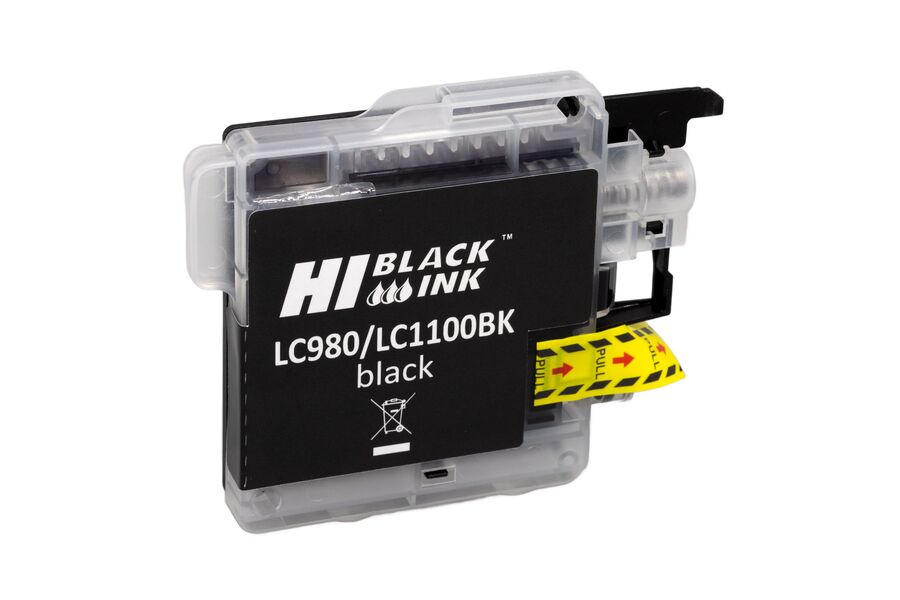 Картридж Brother LC980/LC1100BK струйный совместимый HB