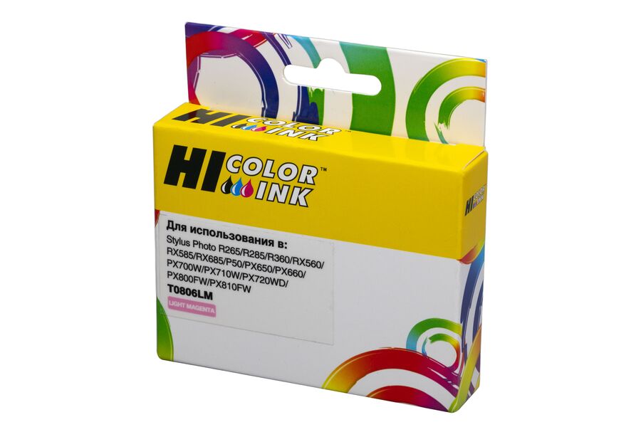Картридж Epson T0806LM струйный совместимый HB