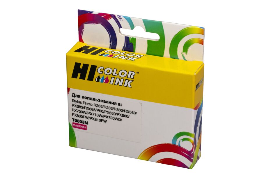 Картридж Epson T0803M струйный совместимый HB