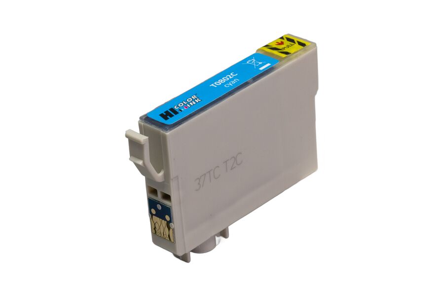 Картридж Epson T0802C струйный совместимый HB