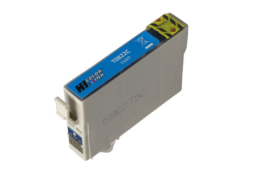 Картридж Epson T0822C струйный совместимый HB