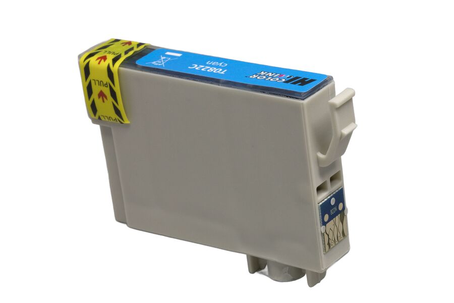 Картридж Epson T0822C струйный совместимый HB