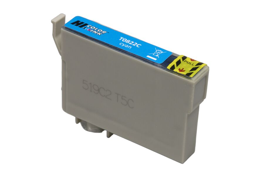 Картридж Epson T0822C струйный совместимый HB