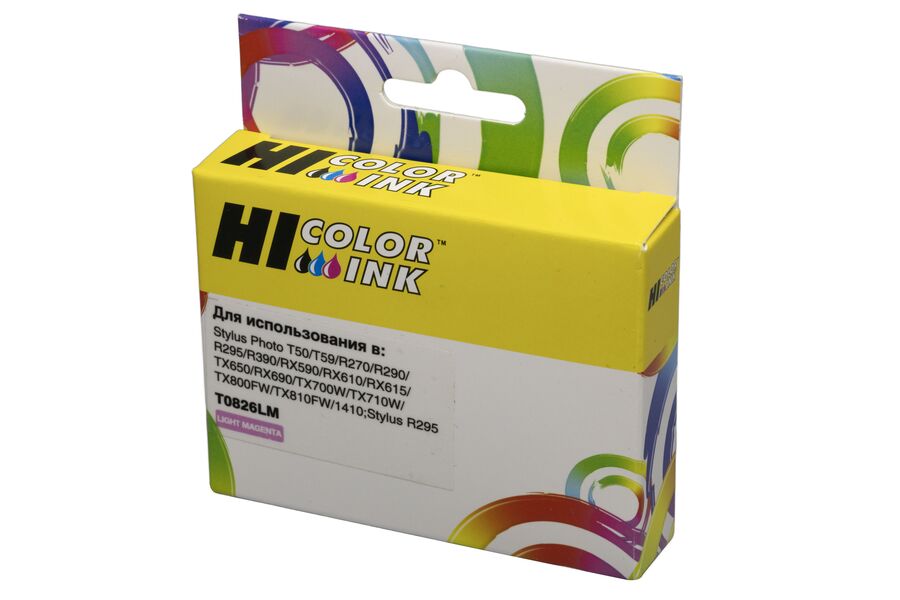 Картридж Epson T0826LM струйный совместимый HB