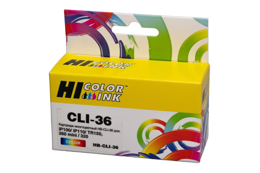 Картридж Canon CLI-36 струйный совместимый HB