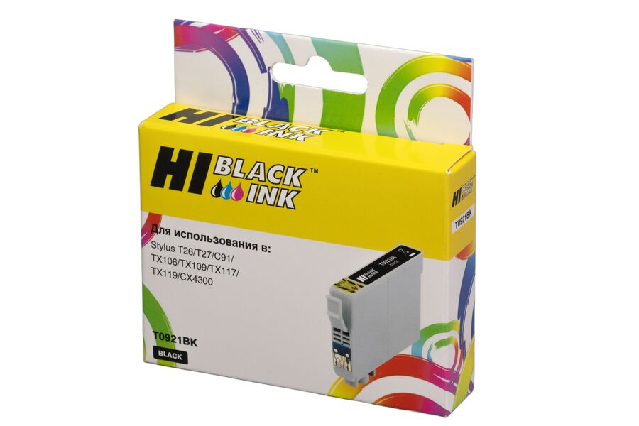 Картридж Epson T0921BK струйный совместимый HB
