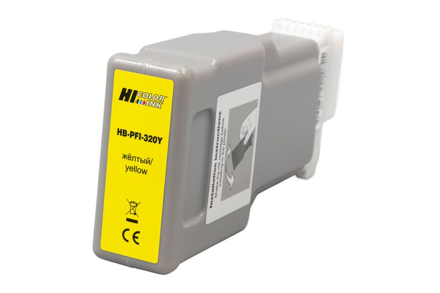 Картридж Canon PFI-320 струйный совместимый HB Yellow